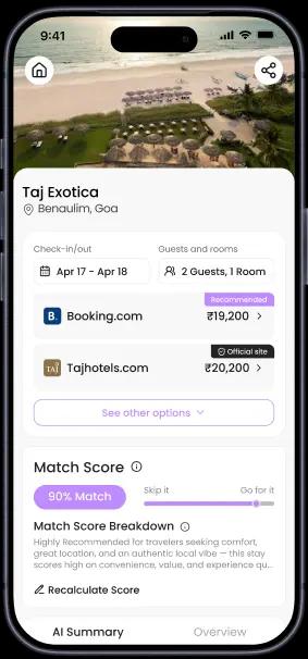 Find the right hotel for your trip