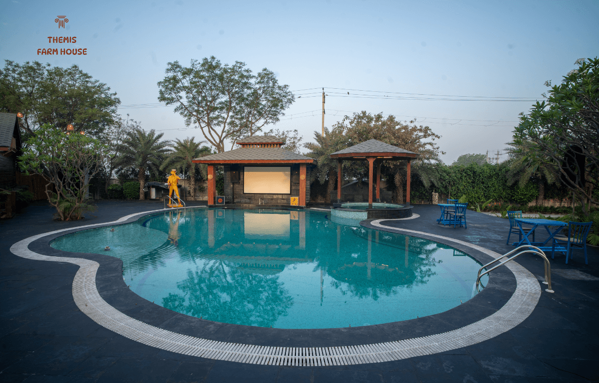 Themis Farmhouse – A Luxury Poolside Farm Stay: Delhi NCR – photo 4