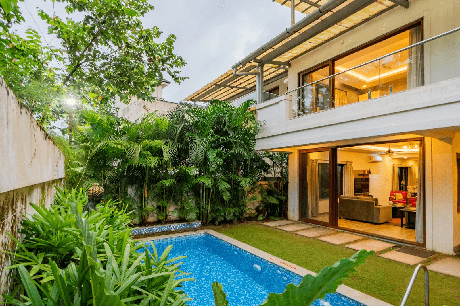 ELIVAAS Anasa Villa - 4 BHK | Private Pool in Siolim, Goa