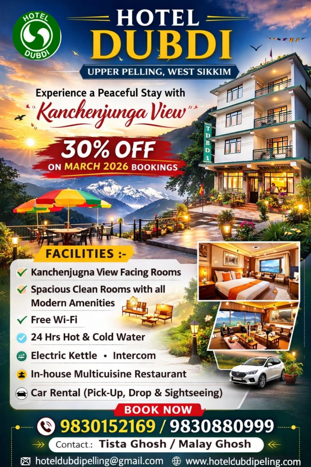 Hotel Dubdi Pelling (Linkage Hotels & Resorts)| Luxury Hotel at Upper pelling near Helipad – photo 4