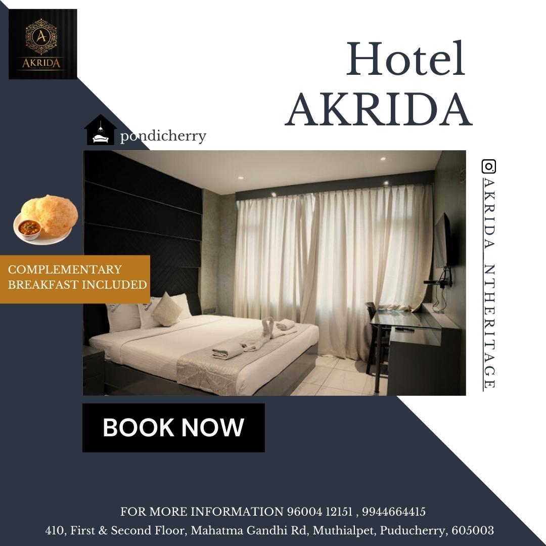 Akrida Hotel | Best & Cheap Rooms Pondicherry – photo 3