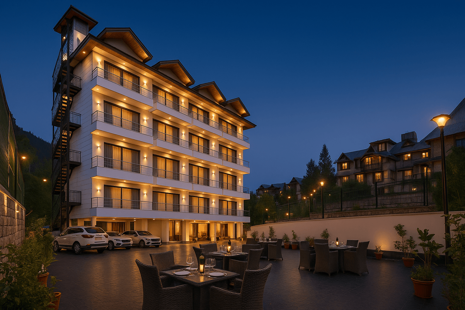 Hotel Skyline Manali - Walking to Mall Road, Centrally Heated. – photo 4