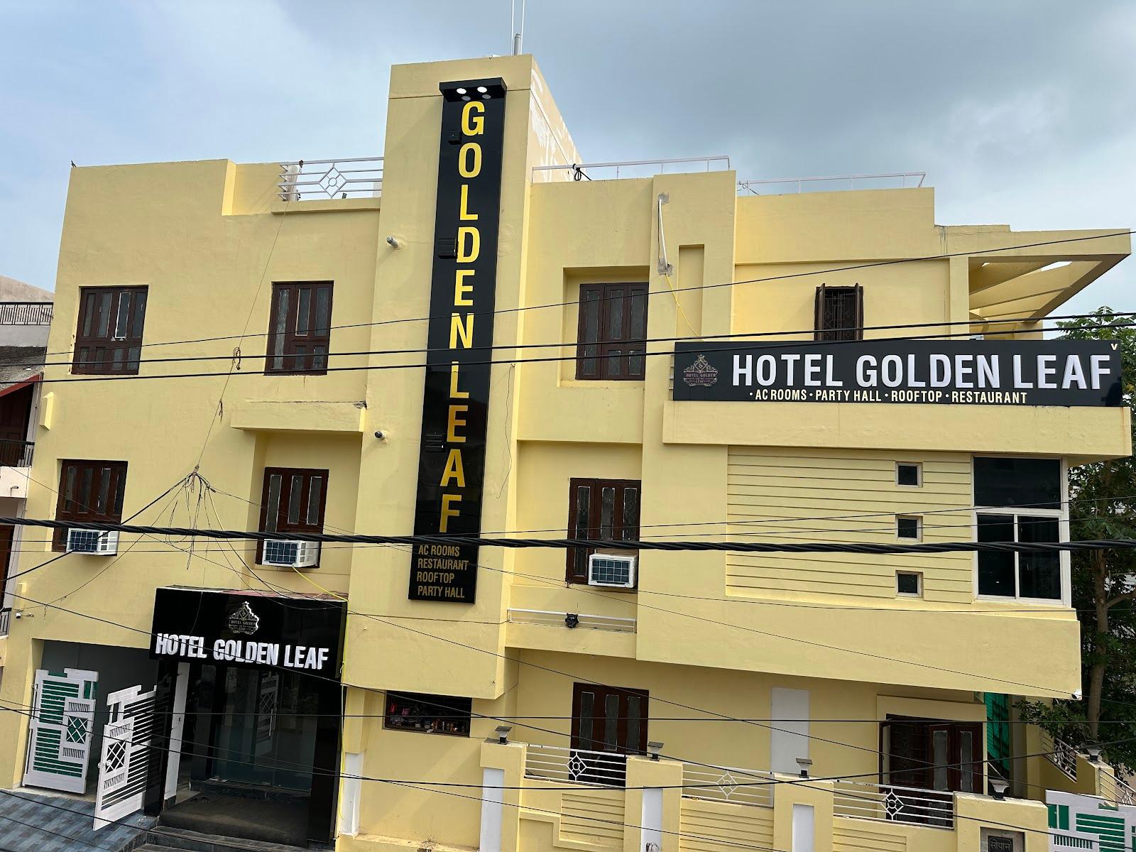 Hotel golden leaf
