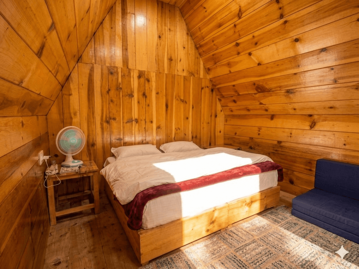 HIma 360 | A-Frame Cabin · Panoramic Sainj Valley Views – photo 2