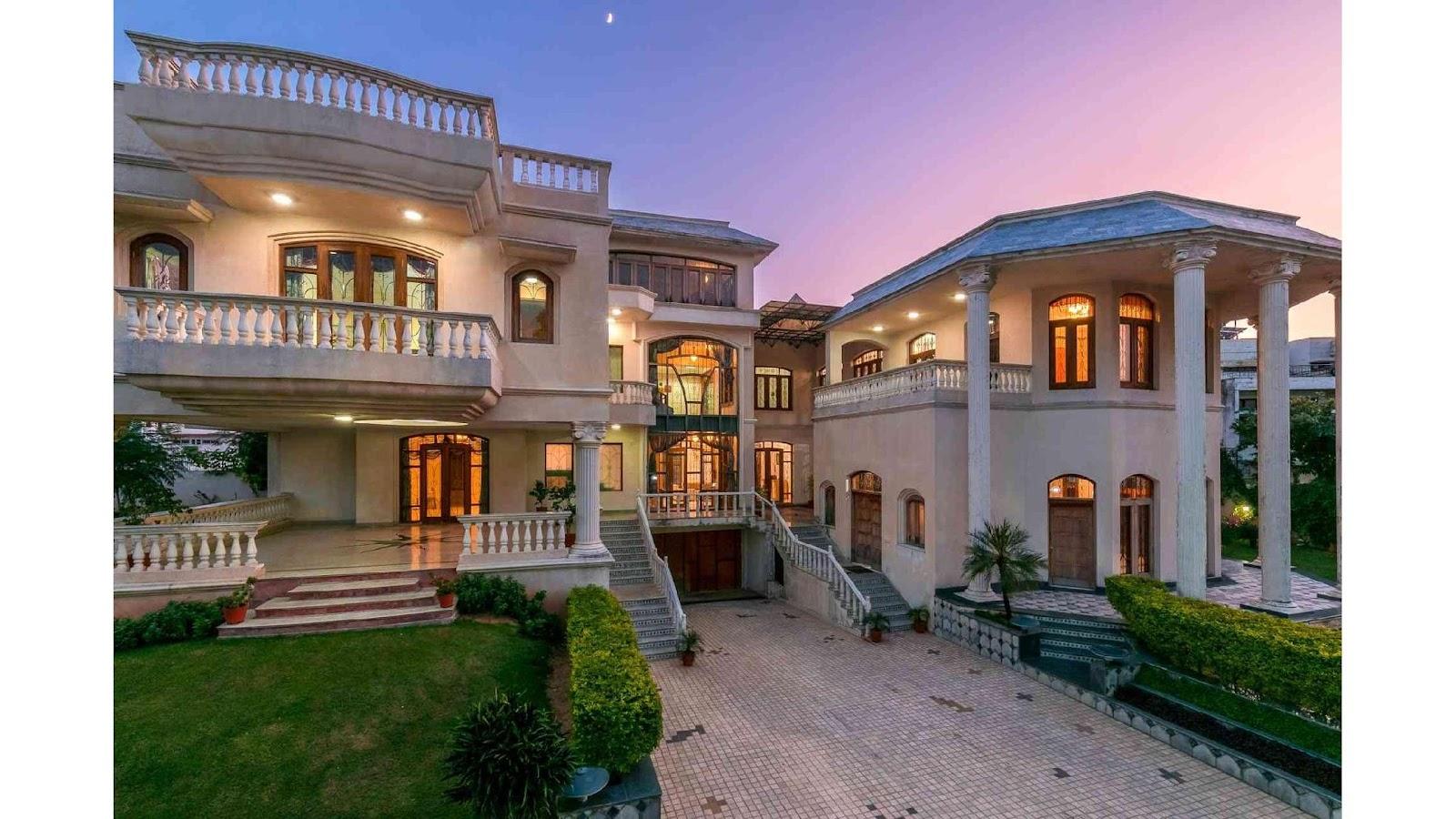 StayVista at Krishnalaya Mansion | Private Villa with Pool in Jaipur – photo 1