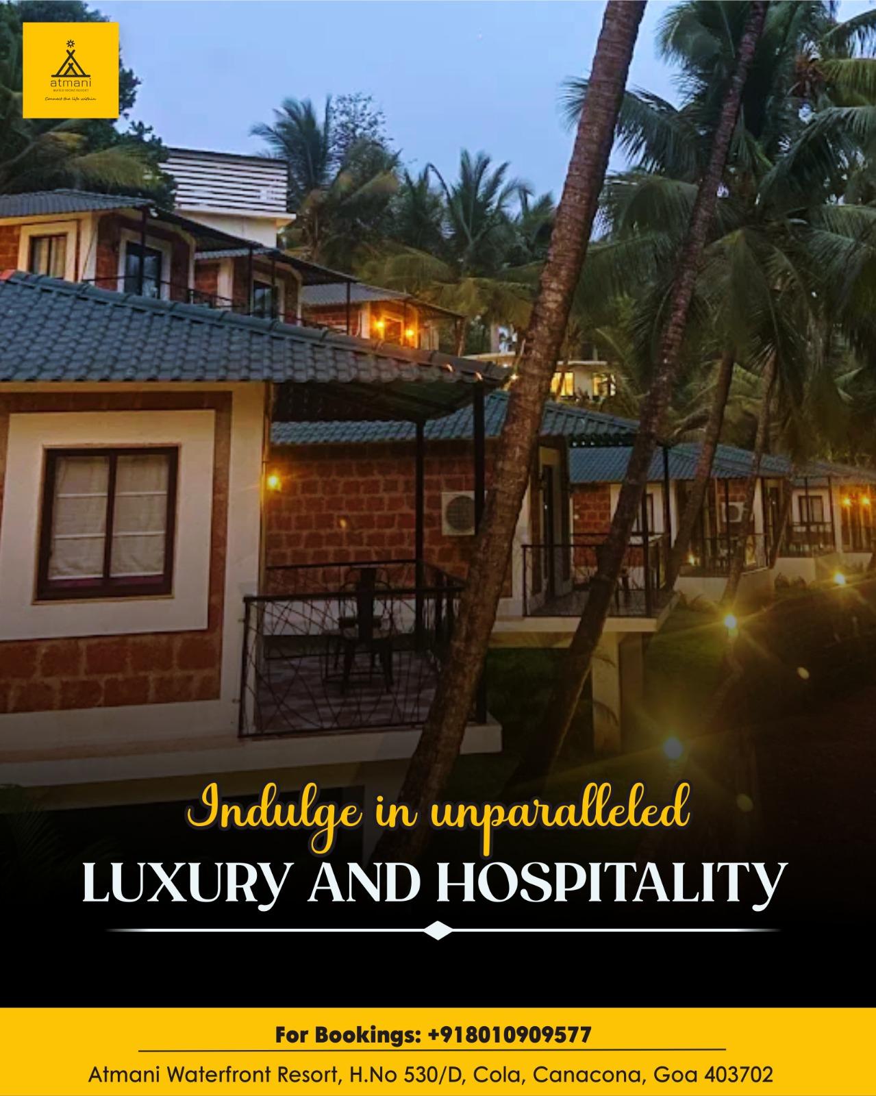 Atmani WaterFront Resort- Infinity Pool Resort in Goa – photo 1