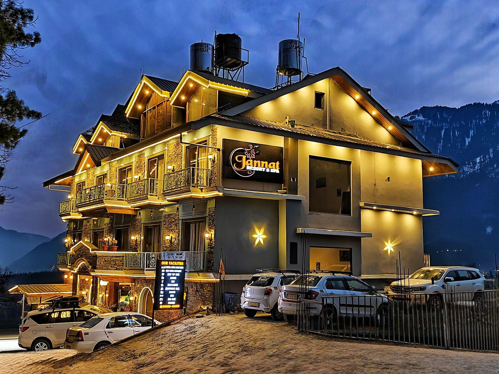 Jannat Resort and Spa Manali (A Centrally Air-Conditioning River & Himalayas View Resort)