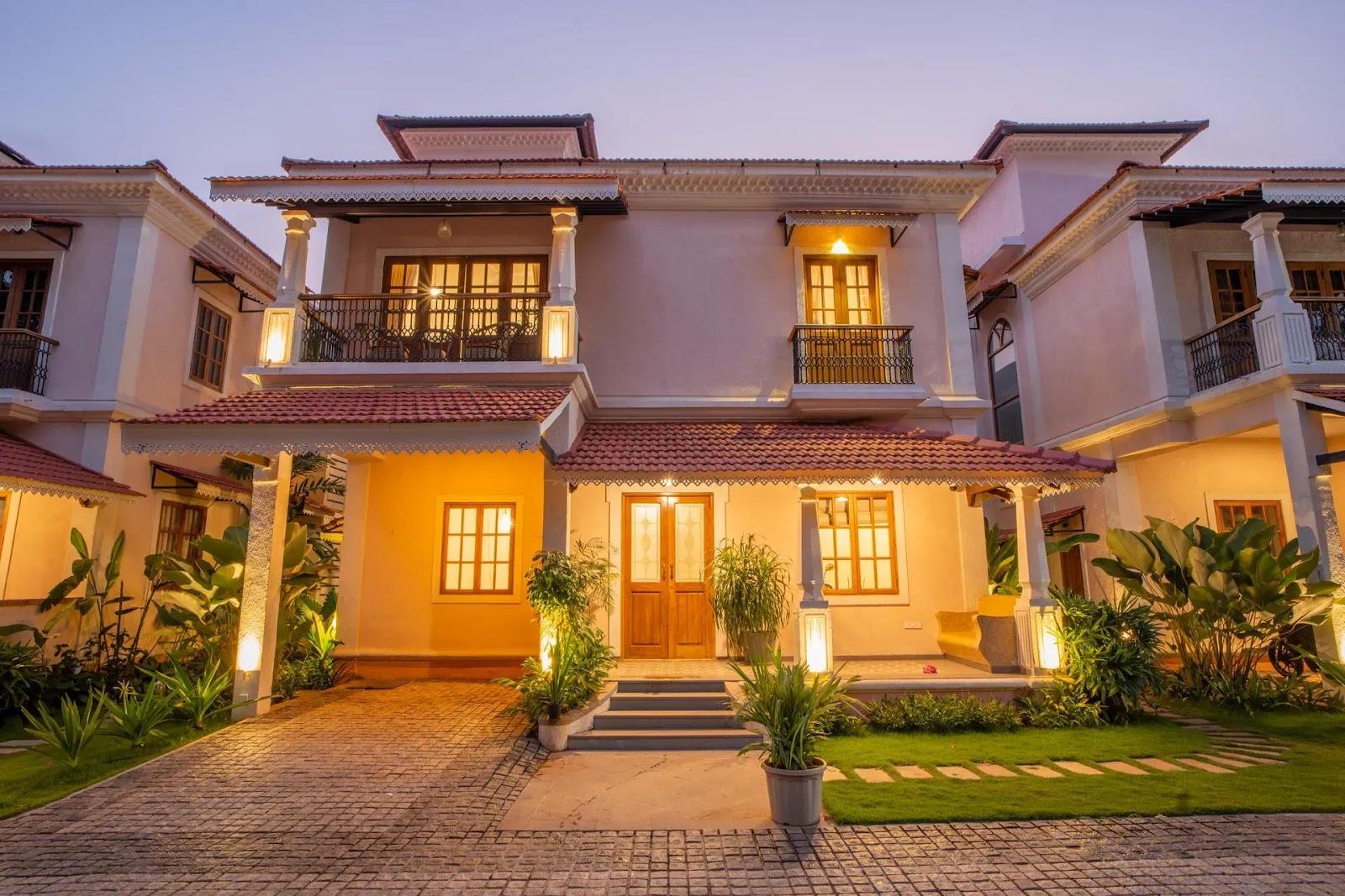 ELIVAAS Lumin - Villa in Goa | 4 BHK Villa with Private Pool in Arpora, North Goa – photo 1