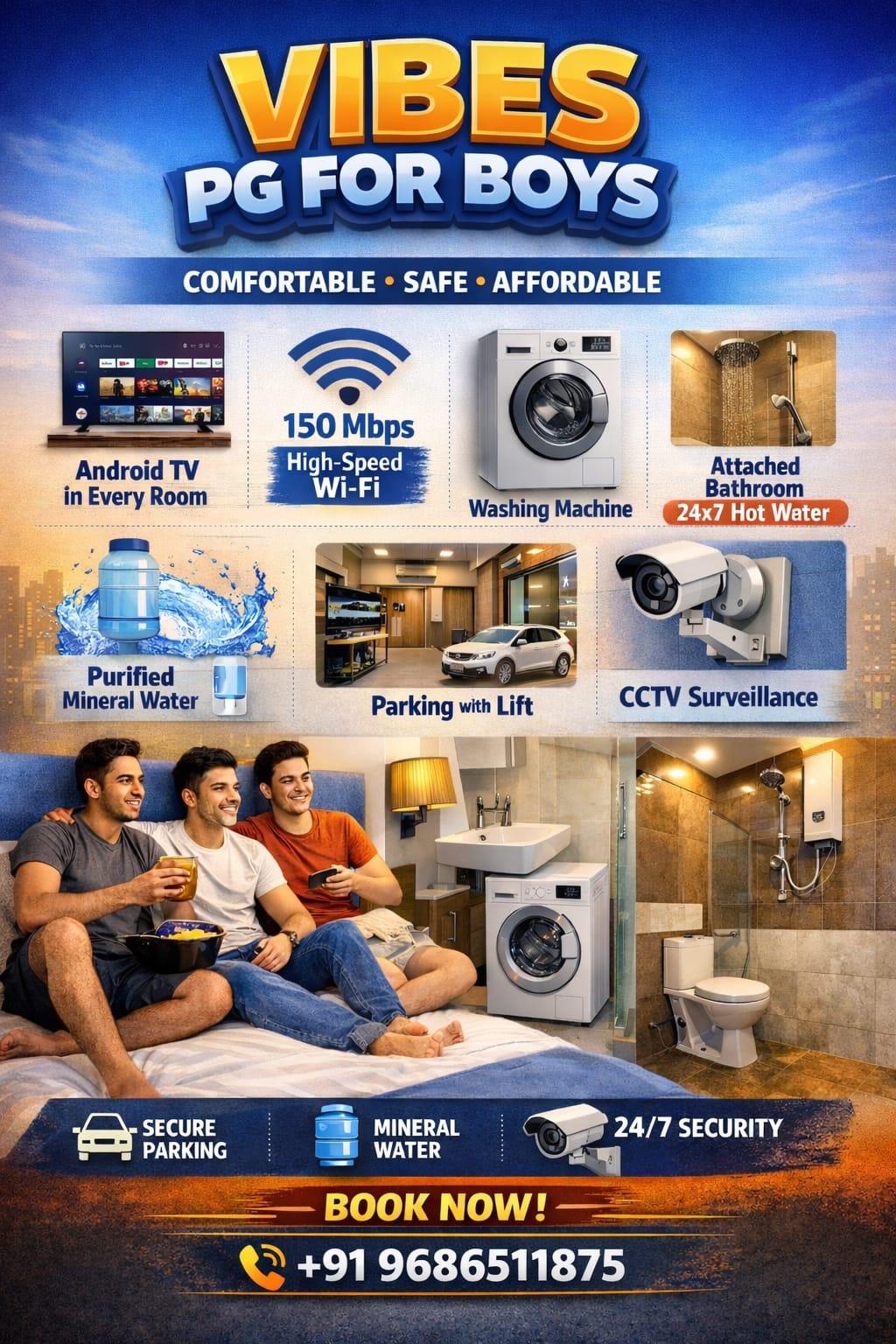 Vibes PG & Kitchen for Men – photo 3