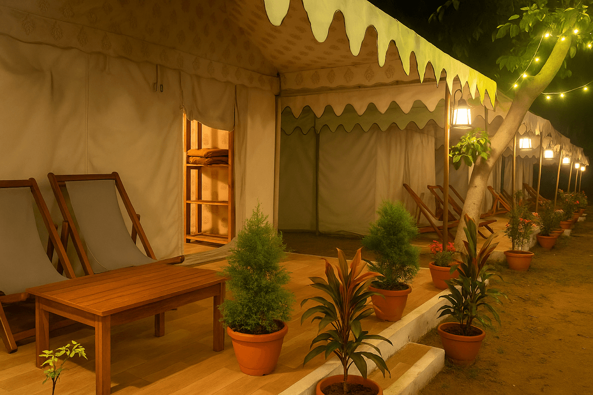 Satpura Lakeside Camping